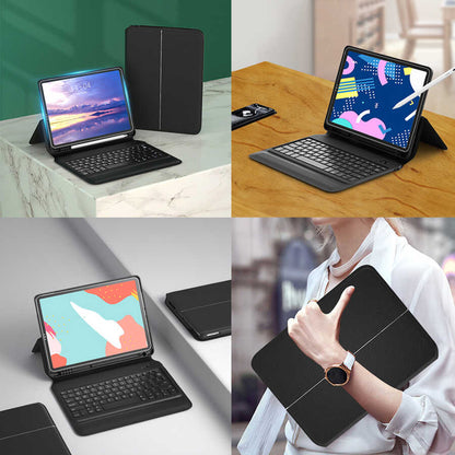 iPad Pro 11 Wiwu Keyboard Folio Kablosuz Klavyeli Kılıf