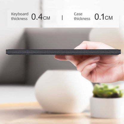 iPad Pro 12.9 2018 (3.Nesil) Benks Multifunctional Kablosuz Klavyeli Kılıf