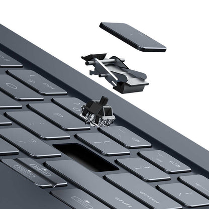 iPad Pro 12.9 2020 (4.Nesil) Benks KB02 Kablosuz Klavyeli Kılıf