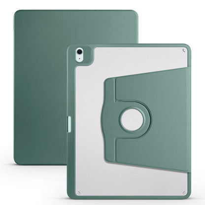 iPad Pro 12.9 2022 M2 Kılıf Zore Termik Kalem Bölmeli Dönebilen Standlı Kılıf