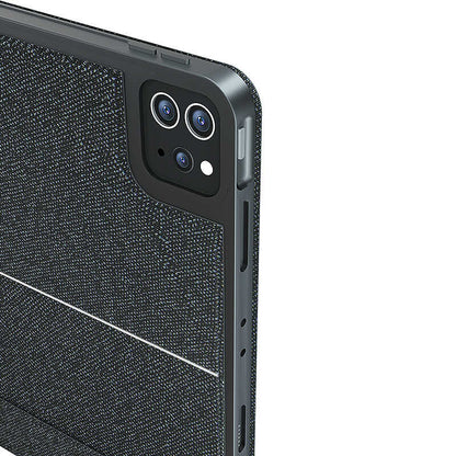 iPad Pro 12.9 2022 M2 Wiwu Mag Touch Klavyeli Standlı Kılıf