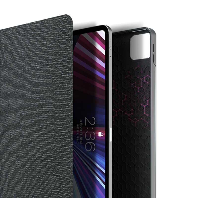 iPad Pro 12.9 2022 M2 Wiwu Mag Touch Klavyeli Standlı Kılıf