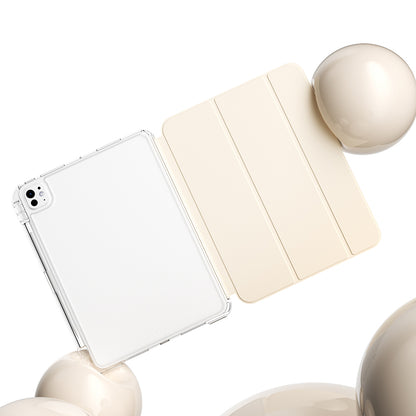 iPad Pro 13 2024 Kılıf Magnetik Ayrılabilen Airbagli Zore Sliding Tablet Kılıfı