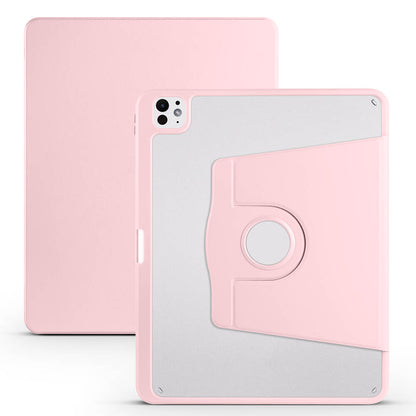 iPad Pro 13 2024 Kılıf Zore Termik Kalem Bölmeli Dönebilen Standlı Kılıf