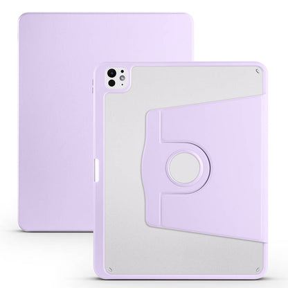 iPad Pro 13 2024 Kılıf Zore Termik Kalem Bölmeli Dönebilen Standlı Kılıf