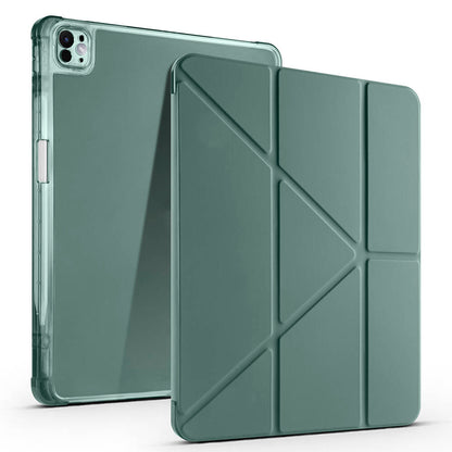iPad Pro 13 2024 Kılıf Zore Tri Folding Kalem Bölmeli Standlı Kılıf