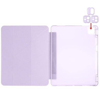 iPad Pro 13 2024 Kılıf Zore Tri Folding Kalem Bölmeli Standlı Kılıf