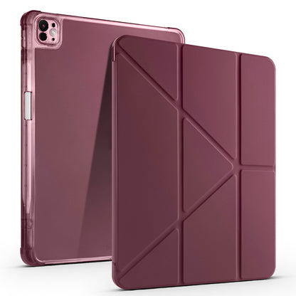 iPad Pro 13 2024 Kılıf Zore Tri Folding Kalem Bölmeli Standlı Kılıf
