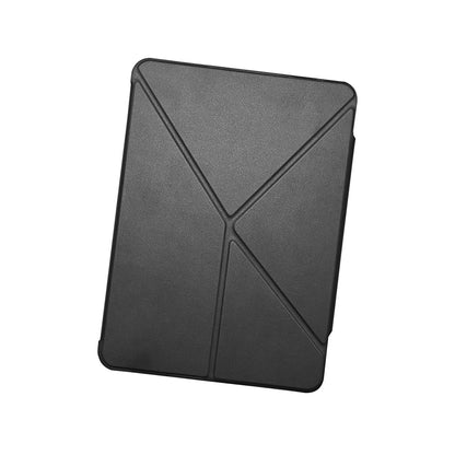 iPad Pro 13 2024 Raptic Clear Folio Airbagli Şeffaf Kılıflı Katlanabilir Standlı Kılıf
