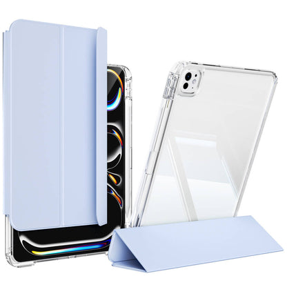 iPad Pro 13 2025 M5 Kılıf Magnetik Ayrılabilen Airbagli Zore Sliding Tablet Kılıfı