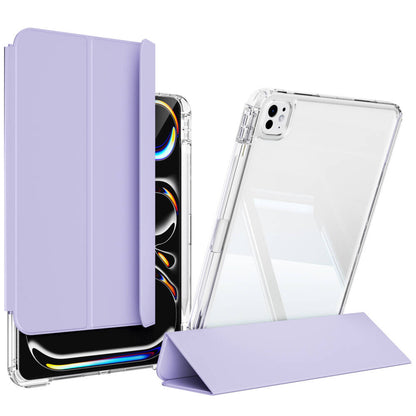 iPad Pro 13 2025 M5 Kılıf Magnetik Ayrılabilen Airbagli Zore Sliding Tablet Kılıfı