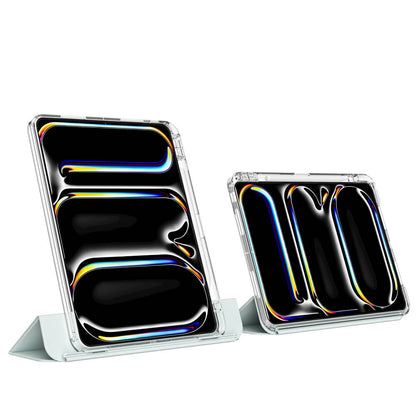 iPad Pro 13 2025 M5 Kılıf Magnetik Ayrılabilen Airbagli Zore Sliding Tablet Kılıfı