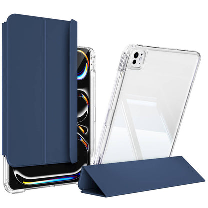 iPad Pro 13 2025 M5 Kılıf Magnetik Ayrılabilen Airbagli Zore Sliding Tablet Kılıfı