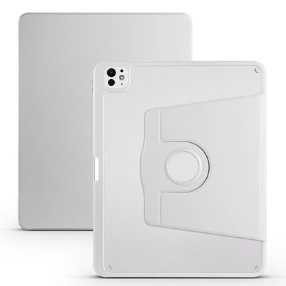 iPad Pro 13 2025 M5 Kılıf Zore Termik Kalem Bölmeli Dönebilen Standlı Kılıf