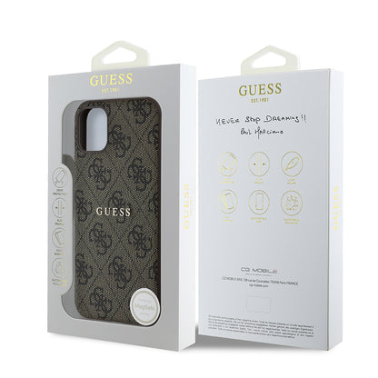 iPhone 11 Kılıf Guess Orijinal Lisanslı 4G Desen Yazı Logolu Kılıf