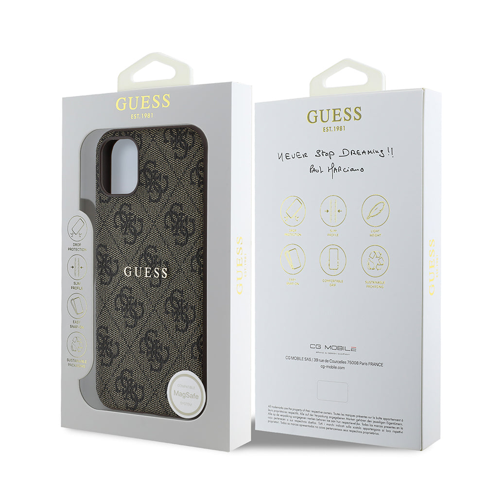 iPhone 11 Kılıf Guess Orijinal Lisanslı 4G Desen Yazı Logolu Kılıf