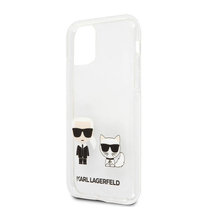 iPhone 11 Kılıf Karl Lagerfeld Sert TPU K&C Dizayn Kılıf