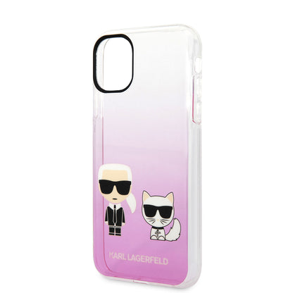 iPhone 11 Kılıf Karl Lagerfeld Sert TPU K&C Dizayn Kılıf