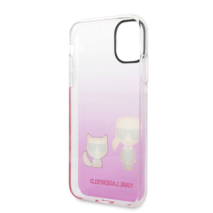 iPhone 11 Kılıf Karl Lagerfeld Sert TPU K&C Dizayn Kılıf