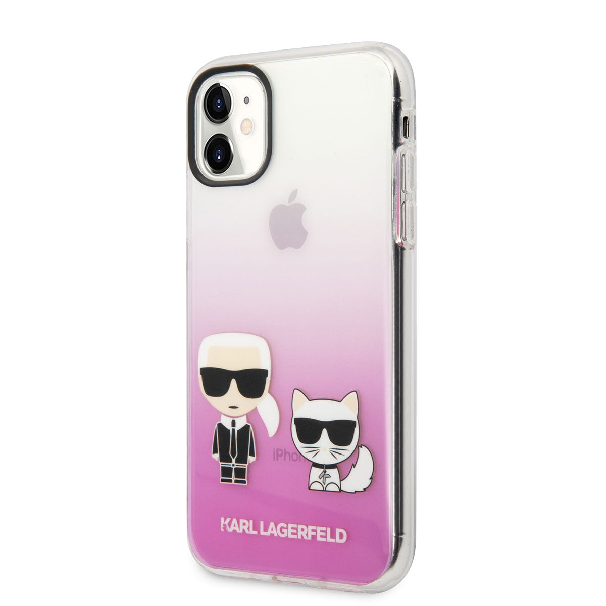 iPhone 11 Kılıf Karl Lagerfeld Sert TPU K&C Dizayn Kılıf