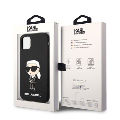 iPhone 11 Kılıf Karl Lagerfeld Silikon Karl Dizayn Kılıf