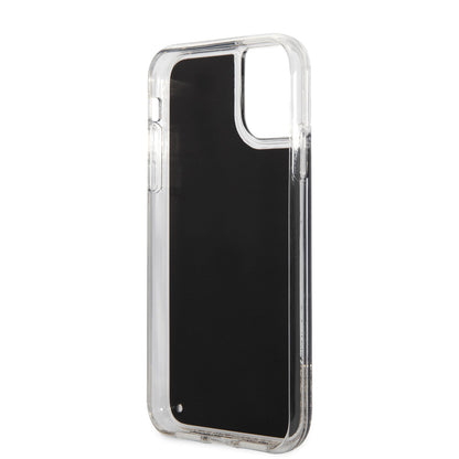 iPhone 11 Kılıf Karl Lagerfeld Sıvılı Simli Gatsby Dizayn Kılıf