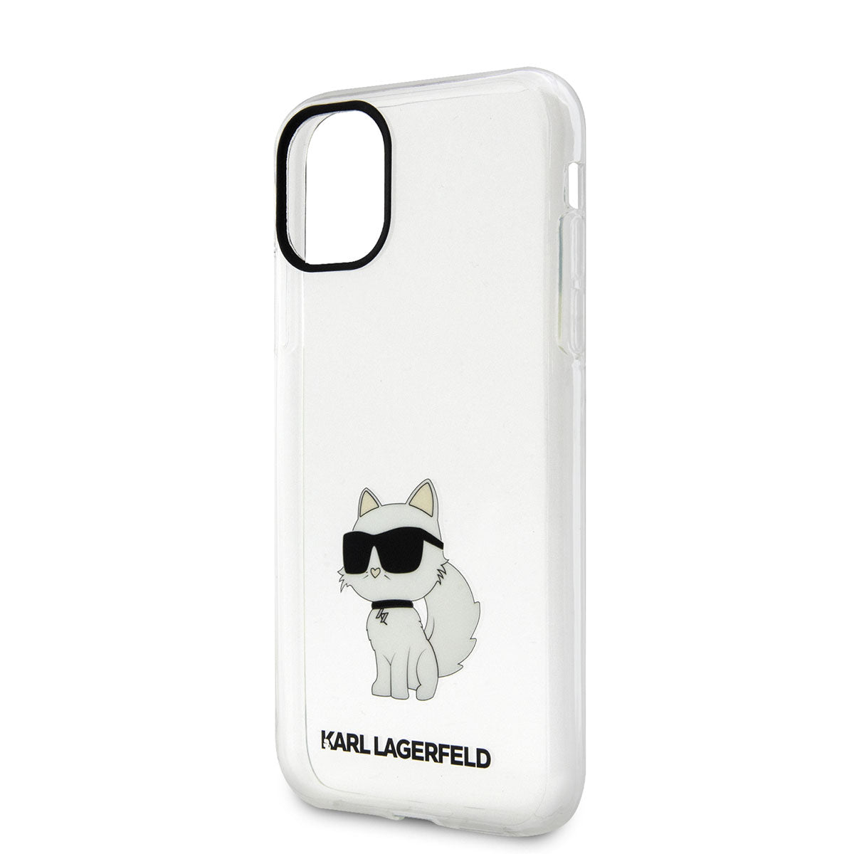 iPhone 11 Kılıf Karl Lagerfeld Transparan Choupette Dizayn Kılıf
