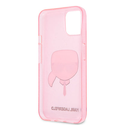 iPhone 11 Kılıf Karl Lagerfeld Transparan Karl Head Dizayn Kılıf