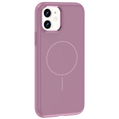 iPhone 11 Kılıf M-Safe Şarj Özellikli Metal Kamera Çerçeveli Zore Edi Silikon Kılıf
