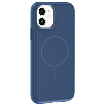 iPhone 11 Kılıf M-Safe Şarj Özellikli Metal Kamera Çerçeveli Zore Edi Silikon Kılıf