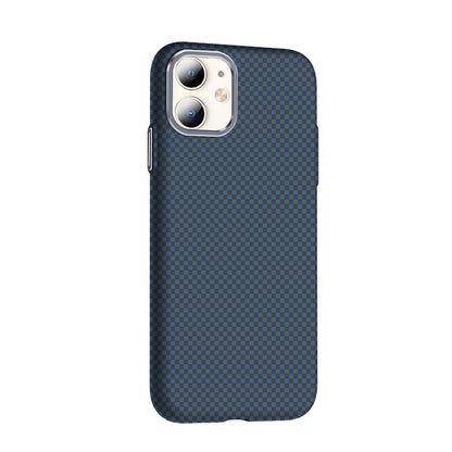 iPhone 11 Kılıf M-safe Şarj Özellikli Karbon Fiber Görünümlü Zore Gros Kılıf