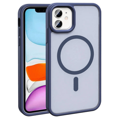 iPhone 11 Kılıf M-safe Şarj Özellikli Mat Arka Yüzey Zore Sio Kılıf