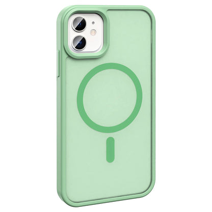 iPhone 11 Kılıf M-safe Şarj Özellikli Mat Arka Yüzey Zore Sio Kılıf