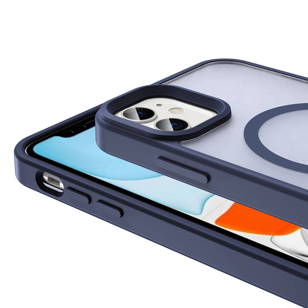 iPhone 11 Kılıf M-safe Şarj Özellikli Mat Arka Yüzey Zore Sio Kılıf