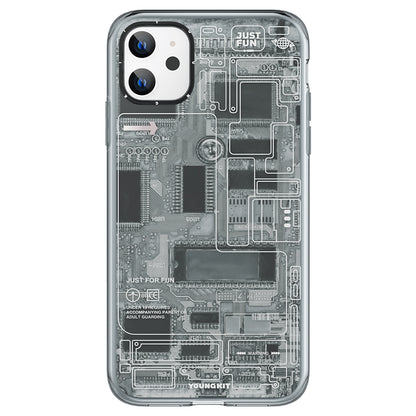 iPhone 11 Kılıf YoungKit Technology Serisi Kılıf
