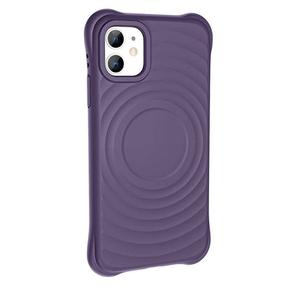 iPhone 11 M-safe Şarj Özellikli Airbagli Mat Görünümlü Zore Hepi Kılıf