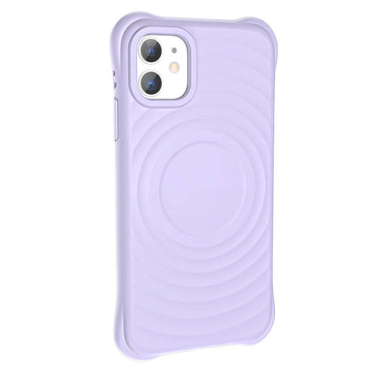 iPhone 11 M-safe Şarj Özellikli Airbagli Mat Görünümlü Zore Hepi Kılıf
