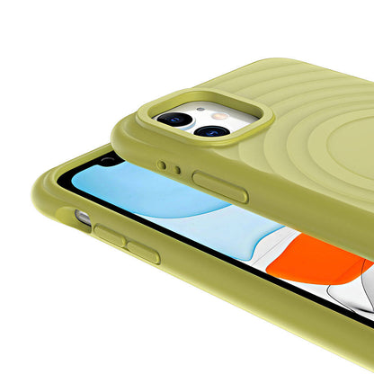 iPhone 11 M-safe Şarj Özellikli Airbagli Mat Görünümlü Zore Hepi Kılıf