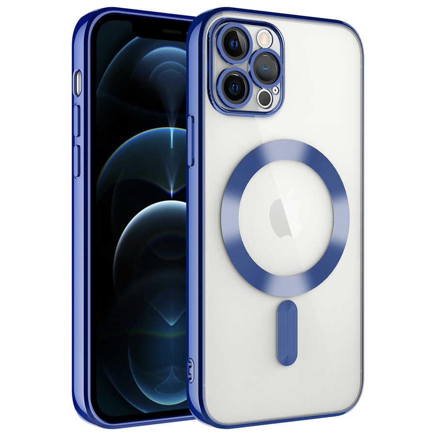 iPhone 11 Pro Kılıf Kamera Korumalı M-safe Wireless Şarj Özellikli Zore Demre Kılıf