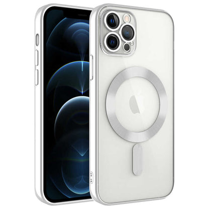 iPhone 11 Pro Kılıf Kamera Korumalı M-safe Wireless Şarj Özellikli Zore Demre Kılıf