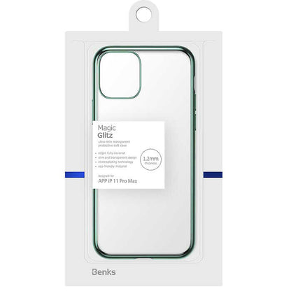 iPhone 11 Pro Max Benks Magic Glitz Ultra-Thin Transparent Protective Soft Kılıf