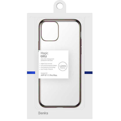 iPhone 11 Pro Max Benks Magic Glitz Ultra-Thin Transparent Protective Soft Kılıf