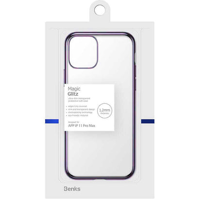iPhone 11 Pro Max Benks Magic Glitz Ultra-Thin Transparent Protective Soft Kılıf