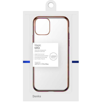 iPhone 11 Pro Max Benks Magic Glitz Ultra-Thin Transparent Protective Soft Kılıf