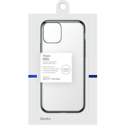 iPhone 11 Pro Max Benks Magic Glitz Ultra-Thin Transparent Protective Soft Kılıf
