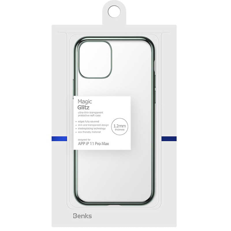 iPhone 11 Pro Max Benks Magic Glitz Ultra-Thin Transparent Protective Soft Kılıf