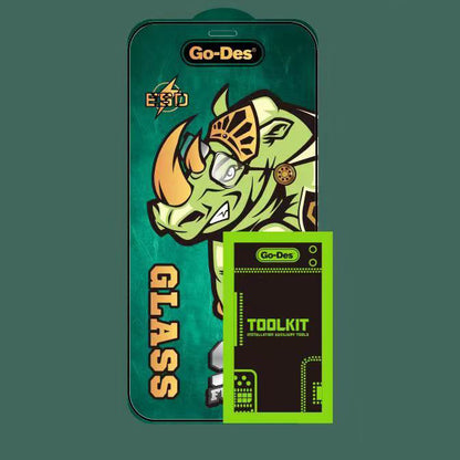 iPhone 11 Pro Max Go Des 9D Full Cover Temperli Cam Ekran Koruyucu