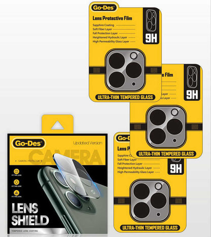 iPhone 11 Pro Max Go Des Lens Shield Kamera Lens Koruyucu