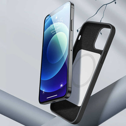 iPhone 12 Kılıf Benks M-safe Magnetic Original MFI Certified Silikon Kılıf