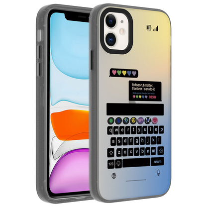 iPhone 12 Kılıf Desenli Zore Dragon Sert Kılıf